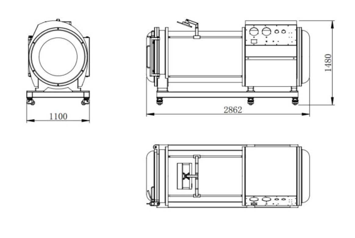 CAMARA HIPERBARICA CLINICA 3.0ATA - Imagen 8