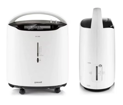 Concentrador de Oxígeno Yuwell 5L 8F-5AW con función de nebulización - Imagen 2