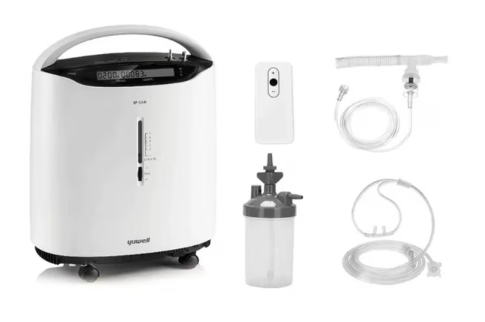 Concentrador de Oxígeno Yuwell 5L 8F-5AW con función de nebulización - Imagen 3