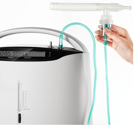 Concentrador de Oxígeno Yuwell 5L 8F-5AW con función de nebulización - Imagen 4